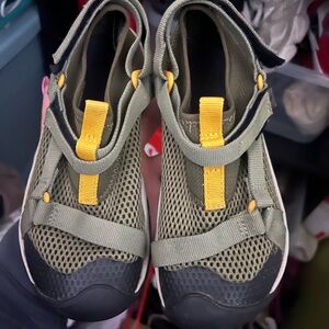 Teva Kids' Green and Yellow Water Shoes